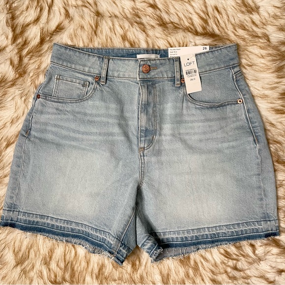 Loft The 90’s high rise short - Picture 4 of 9